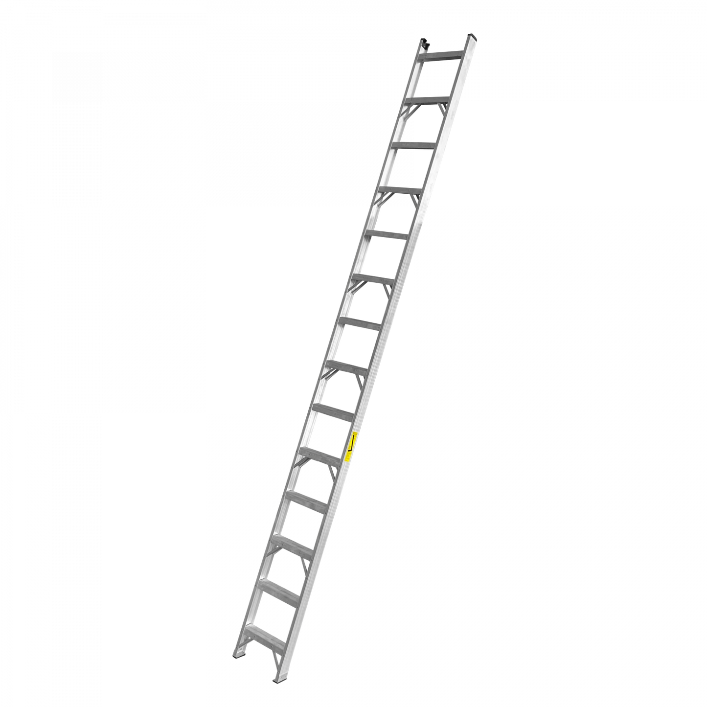 ESLA-414 Escalera Recta de Aluminio 4,2mt 140kg 14-Escalones Altura Total 4.28mt