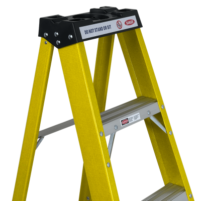 ESAF-406 1,73mt 140kg Tijera de PRFV 6-Escalones Escala 1.73mt Altura