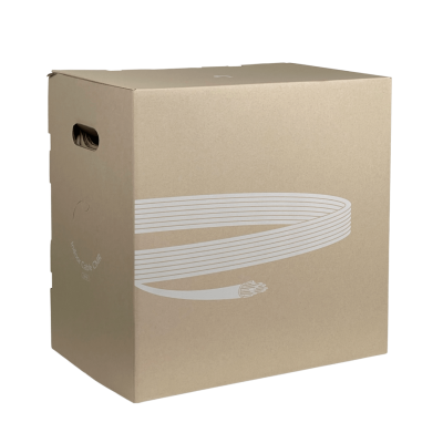 UC-C6A-CMR UI UTP RFuego Cat6A Interior Blanco 305mt 23AWG 10Gbps CMR Caja Cable