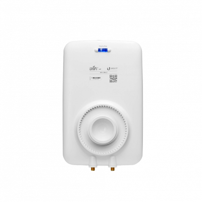 UMA-D UBIQUITI Antena de doble banda con 2 conectores RP-SMA, haz sectorial de 45 grados en 5 GHz y 90 grados en 2,4 GHz, ganancia de 15/10 dBi