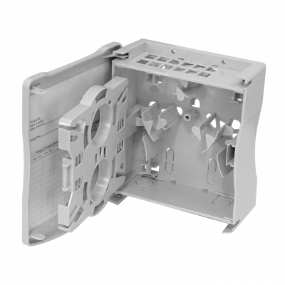 CFR-B12 Caja de empalme NAP FURUKAWA para 12 manguitos IP30 gris IK05 BW12 35260276