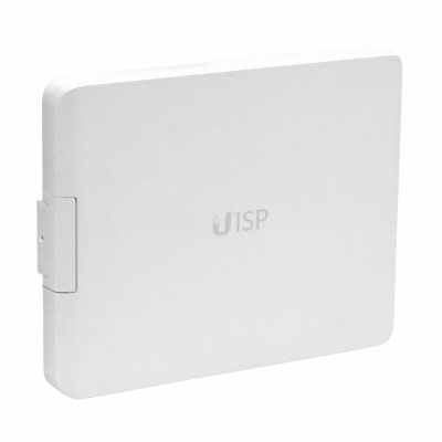 UISP-BOX UBIQUITI Caja Exter IPX6 p/UISP-R p/UISP-S Muro Poste35-60mm 32x25x4cm