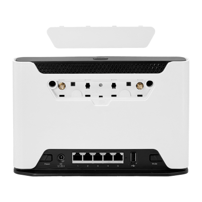 CHATEAU-LTE12E MIKROTIK MIKROTIK LTE 5-1000 1-Sim USB 2,4/5GHz 2-SMA-H inc-24Vdc