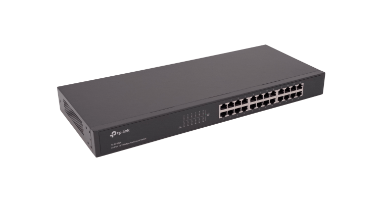 TL-SF1024 TP-LINK 24-100mbps Switch no-Admin Rack 220V-directo