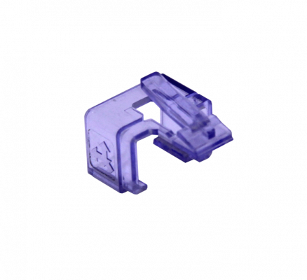 RJC-CP LINKMADE VIOLETA TAPAS PROTECTORAS MINI PARA REPARACIÓN RJ45 PAQUETE 10 UNIDADES