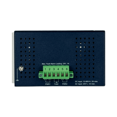 ISW-1600T PLANET 16-100 Switch Industrial Riel-DIN no-Admin req/12-48VDC/24VAC