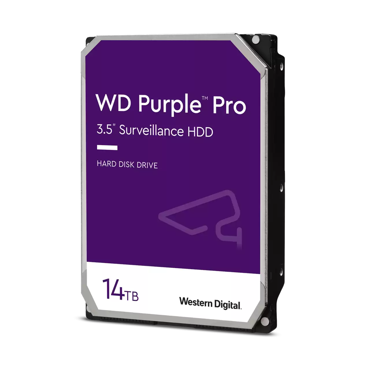 WD142PURP. WESTERN DIGITAL Disco duro interno de 14 TB, 256 MB de caché, 7200 RPM, formato 3.5 pulgadas e interfaz SATA 6 Gbps