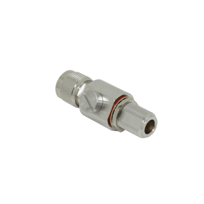 TP1604 Supresor de sobretensiones N-Macho N-Hembra 0-6GHz 50ohm IP67 Descargador de 7cm de longitud