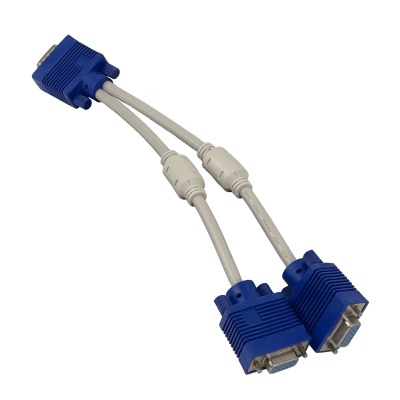 DB9-CP2 Cable VGA 18cm Divisor DB9 1-DB9-Macho 2-DB9-Hembra