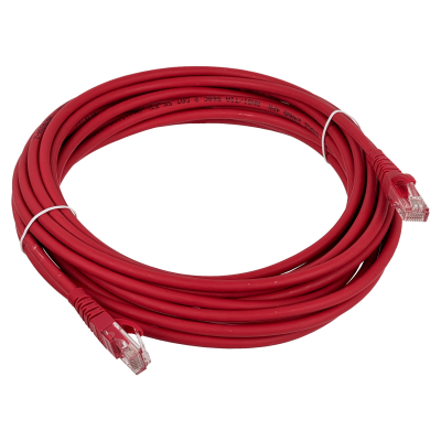 CPR-75L LINKMADE 7,5 METROS CAT5E ROJO LSZH LATIGUILLO DE RED MOLDEADO CONDUCTORES FLEXIBLES 7.5