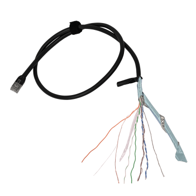 NOP-3 UBIQUITI 3mt Negro F/UTP Cat5e Conductor UACC-Latiguillo-Exterior-3M-BK