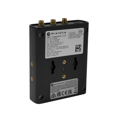 KNOT-EG25 MIKROTIK CAT4-LTE/4G BT5 GPS 1-1000-Poe USB-C RielDin SIM/eSIM Global