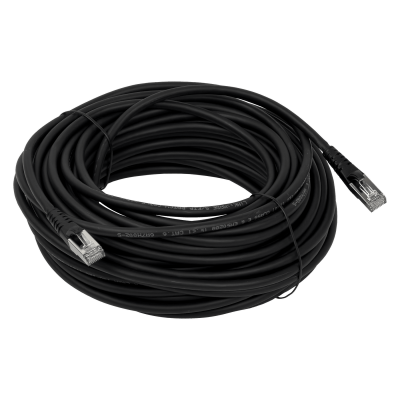 CP6SN-200L LINKMADE S/FTP CAT6 20mt NEGRO LSZH CABLE PATCH INYECTADO MULTIFILAR