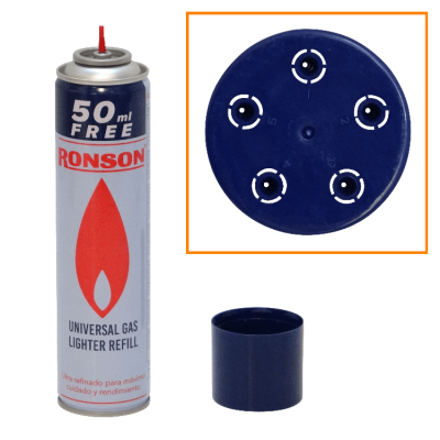 RONSON. RONSON Recarga de Gas Butano 300ml UN2037