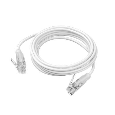 WEP-02 UBIQUITI Cable de Parcheo Etherlighting Blanco Cat6 de 2 metros UACC-Cable-Patch-EL