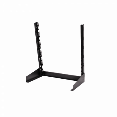 RK12-BL Bastidor Desarmado de 2 Postes Simple Negro 12U 59cm de Altura LINKMADE