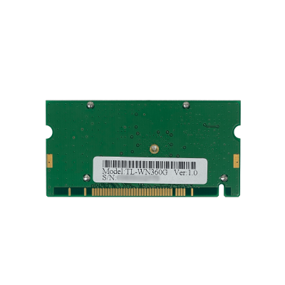 TL-WN360G TP-LINK Tarjeta MiniPCI 2.4GHz 2-U.FL 20dBm 100mW 11/54Mbps