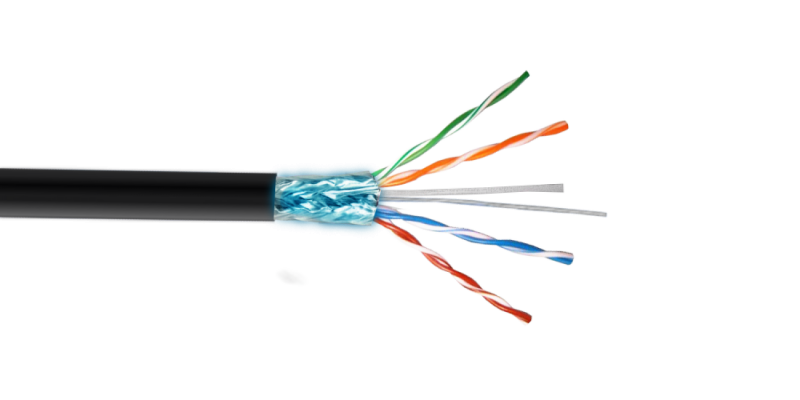 CBXL-SN3 LINKMADE 300mt Cat5E F/UTP Exterior PE Solid Unifilar Cable Negro