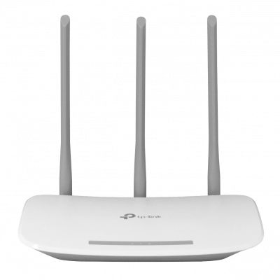 TL-WR845N-LIQ TP-LINK USADO-SOLO-DISPOSITIVO 3-Antenas-Fijas-5dBi 4-Puertos-100 1-WAN 2,4GHz-300mbps