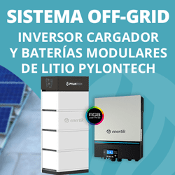 Inversor y Cargador de Baterías 7200W – 48Vcc