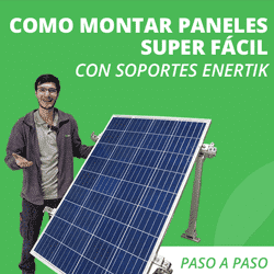 Kit Soporte 4 Piezas (Aluminio, con Bulonería)