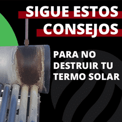 Termo Solar Atmosférico Acero Inox. 200L