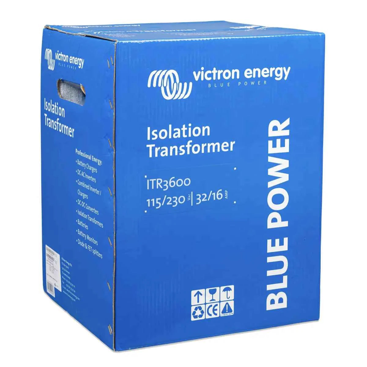 Transformador de aislamiento – Victron 3600W Auto 115/230V