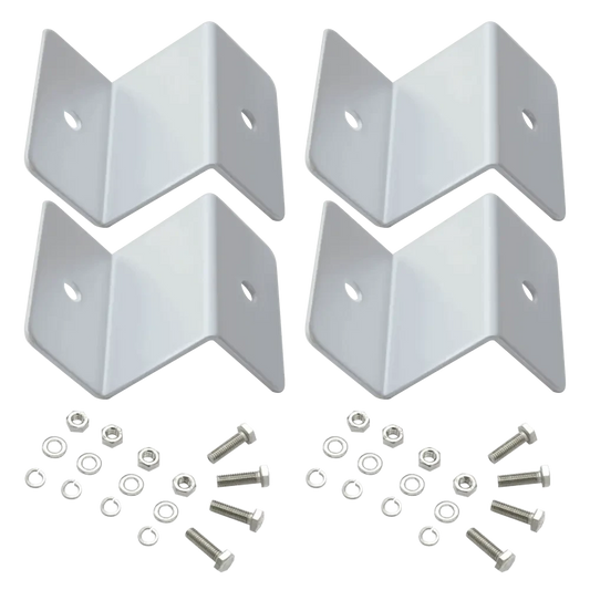 Kit Soporte 4 Piezas (Aluminio, con Bulonería)