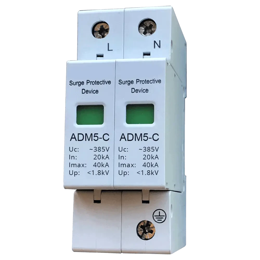 Protector de Descargas Atmosféricas 385Vca 1P+N