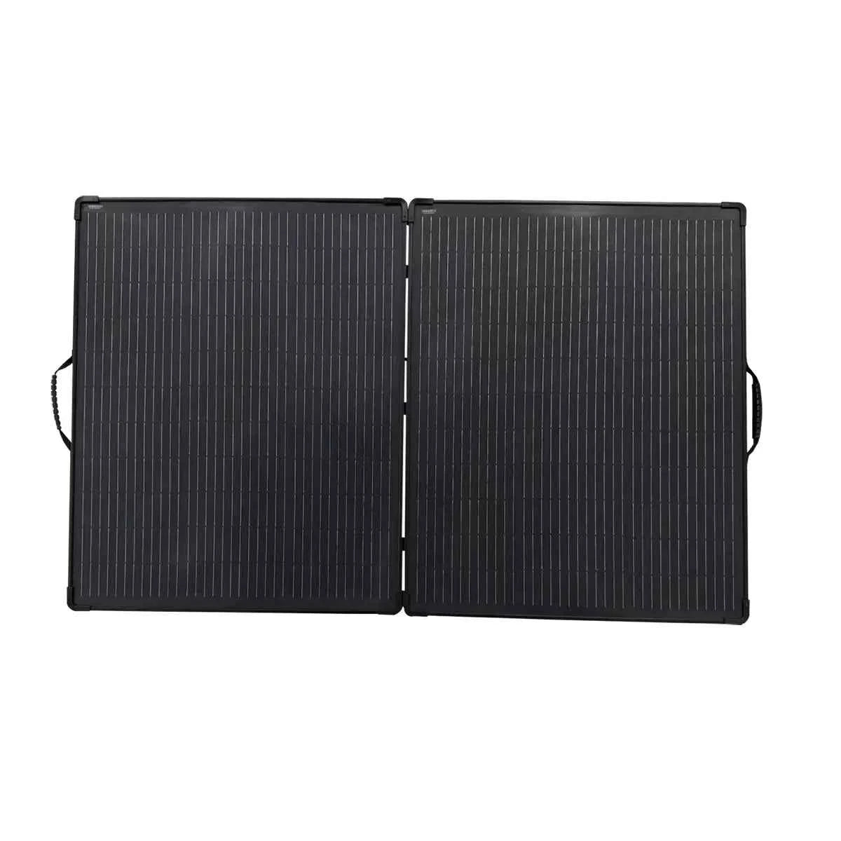 Panel Solar Monocristalino Plegable (Negro) – 200W