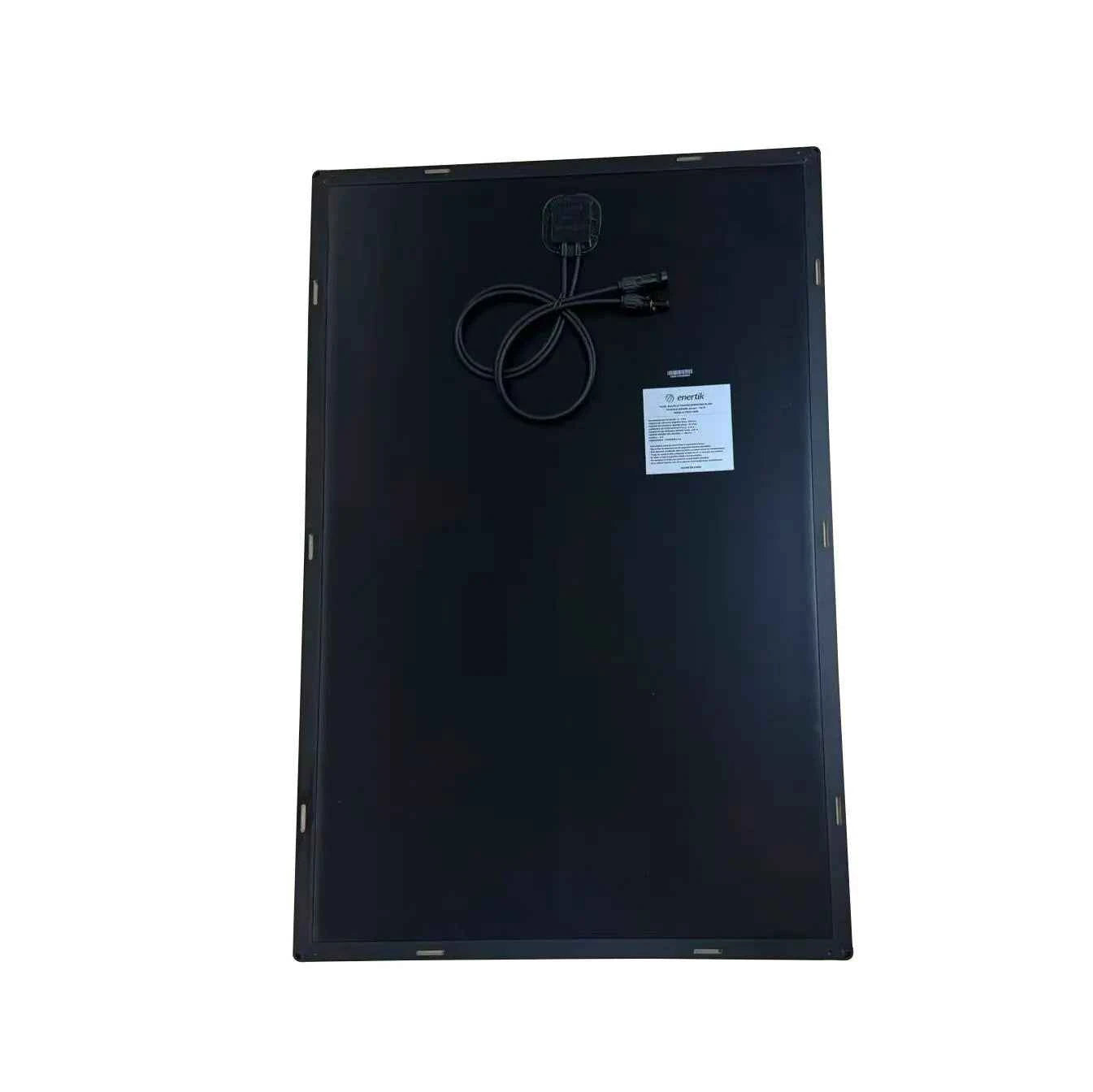Panel Solar Monocristalino Ultrafino (Negro) – 100W
