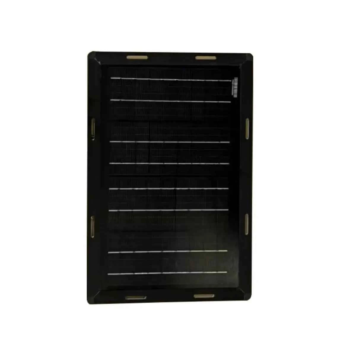 Panel Solar Monocristalino Ultrafino (Negro) – 10W