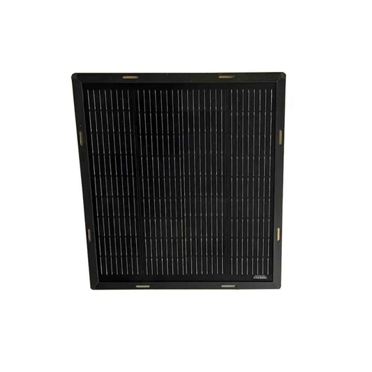 Panel Solar Monocristalino Ultrafino (Negro) – 30W