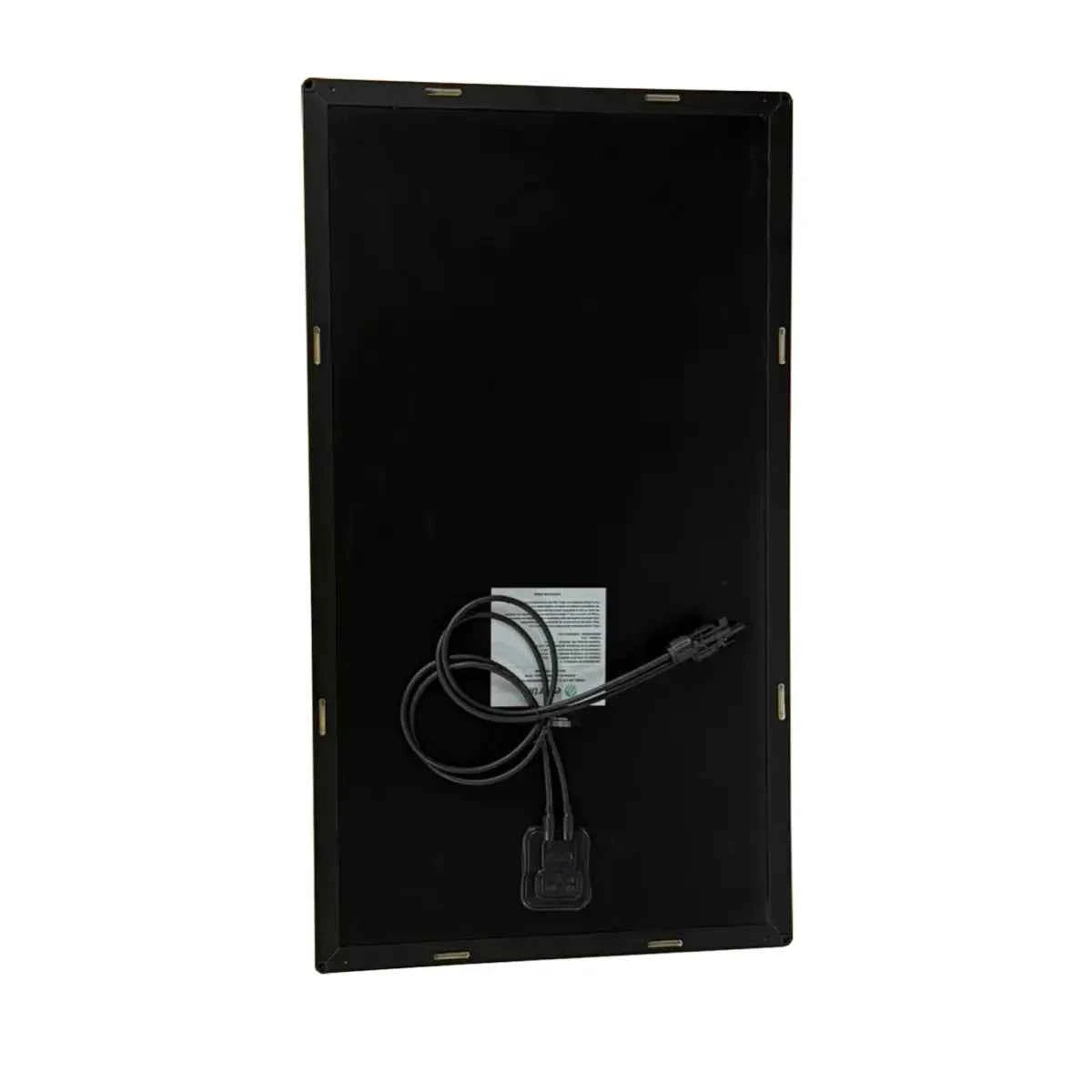 Panel Solar Monocristalino Ultrafino (Negro) – 50W