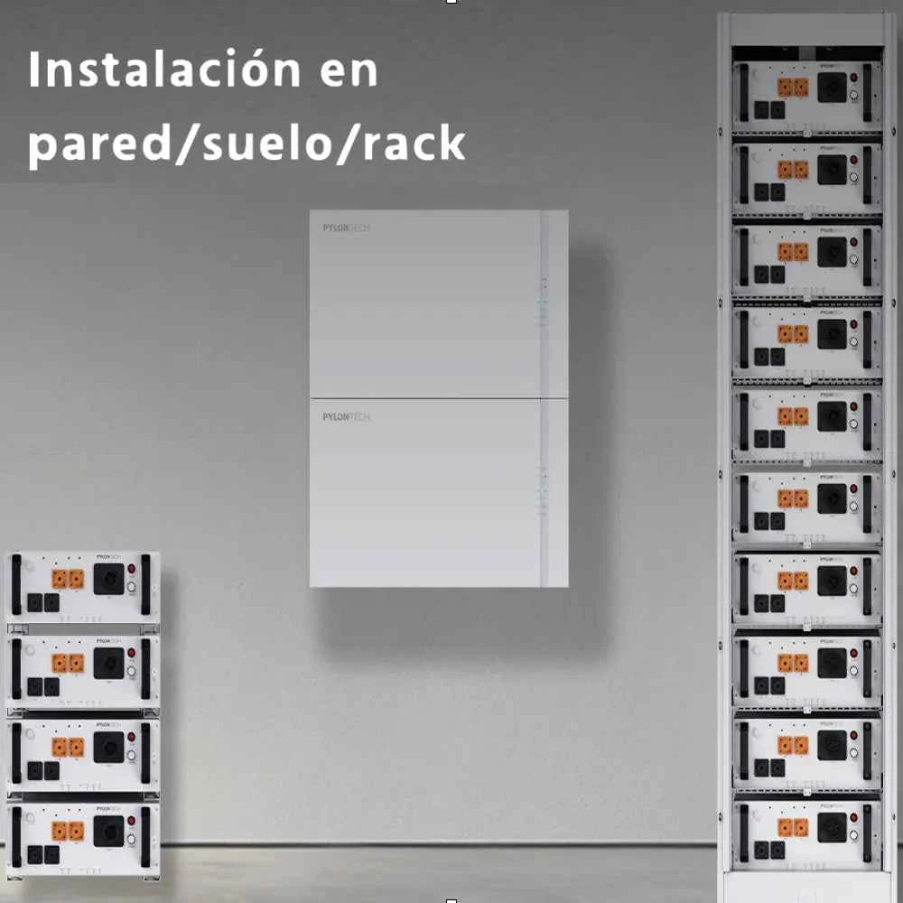 Batería de Litio – Pylontech 51.2V 5.12kWh (Fidus)