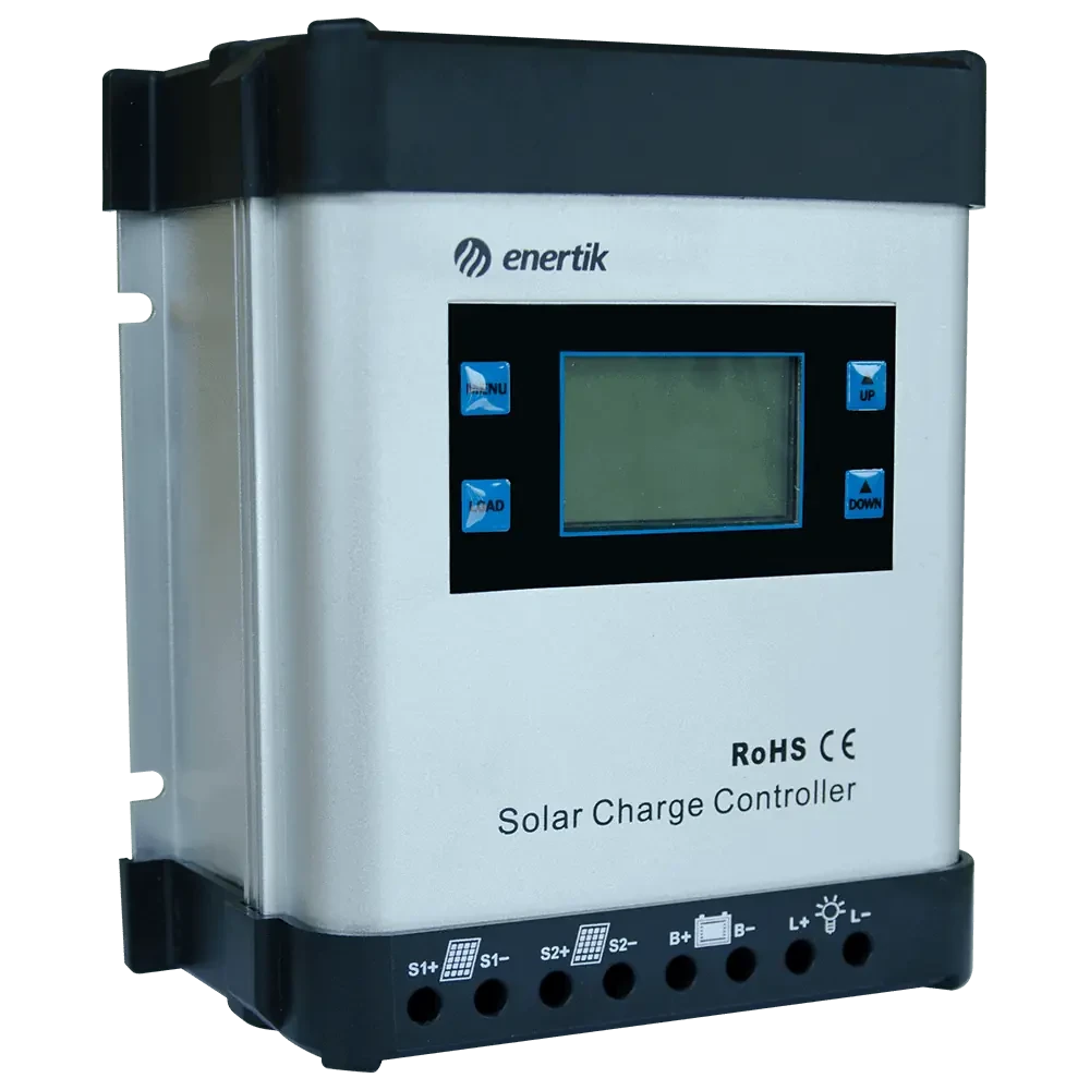 Regulador de Carga para Paneles Solares 80A 12/24V