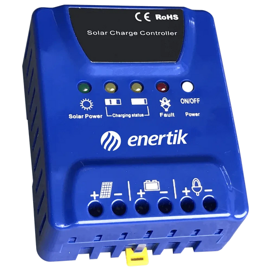 Regulador de Carga para Paneles Solares 30A 12/24V – Línea C