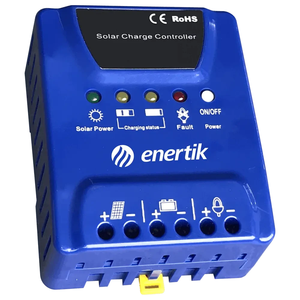 Regulador de Carga para Paneles Solares 20A 12/24V – Línea C