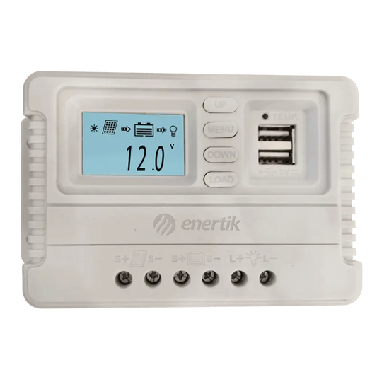 Regulador de Carga para Paneles Solares 50A 12/24V – Línea CP