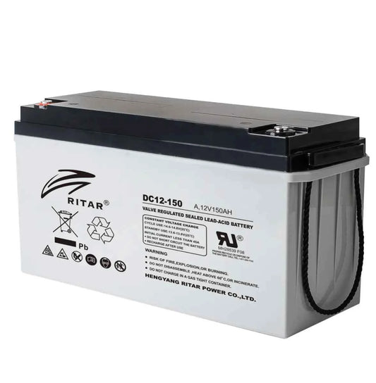 Batería de Ciclo Profundo AGM – Ritar 12V 150Ah (Serie A)