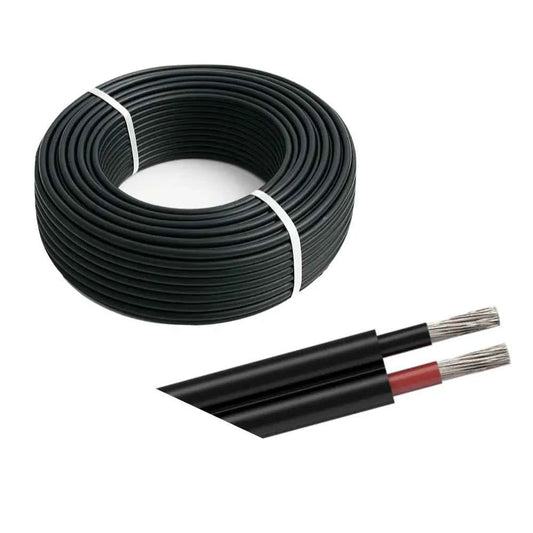 Cable fotovoltaico EN50618 XLPO – Bipolar 2×4.0 mm² (Rollo de 100 metros)