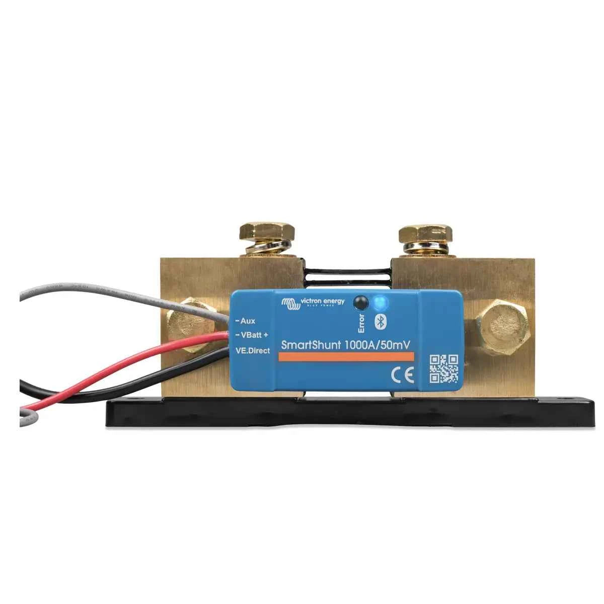 Medidor de Corriente de Baterías Inteligente – Smartshunt IP65 1000A 50mV
