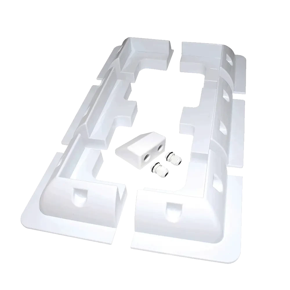 Soporte Plástico Solar para Vehículos Kit 7Pcs