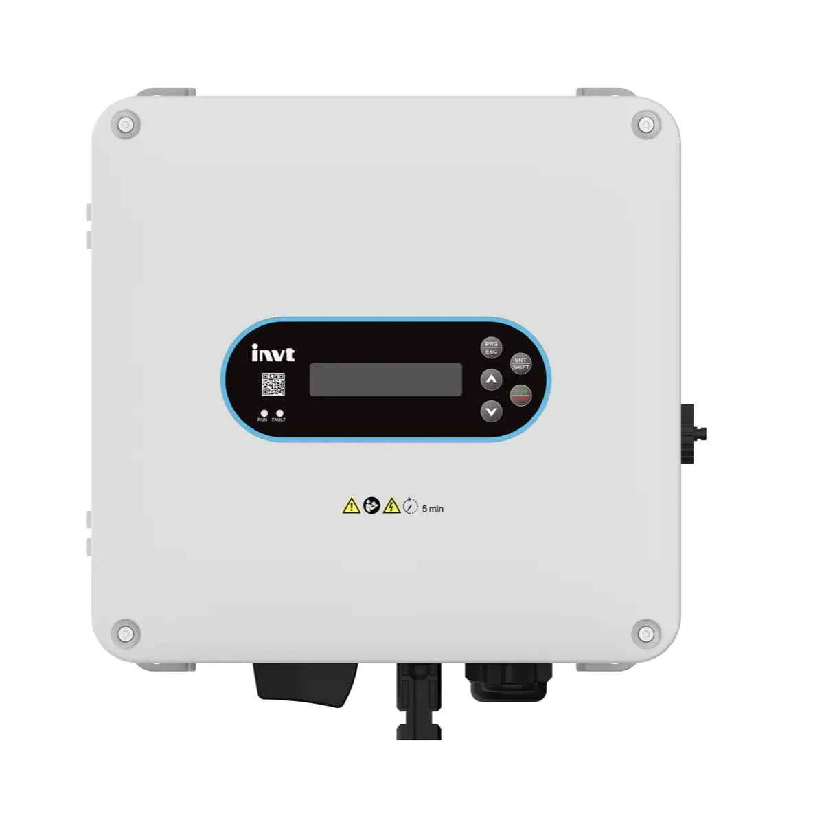 Inversor de bombeo solar (VFD) INVT SP100 – Mono/Trifásico 220V / 2.2KW / Entrada CC