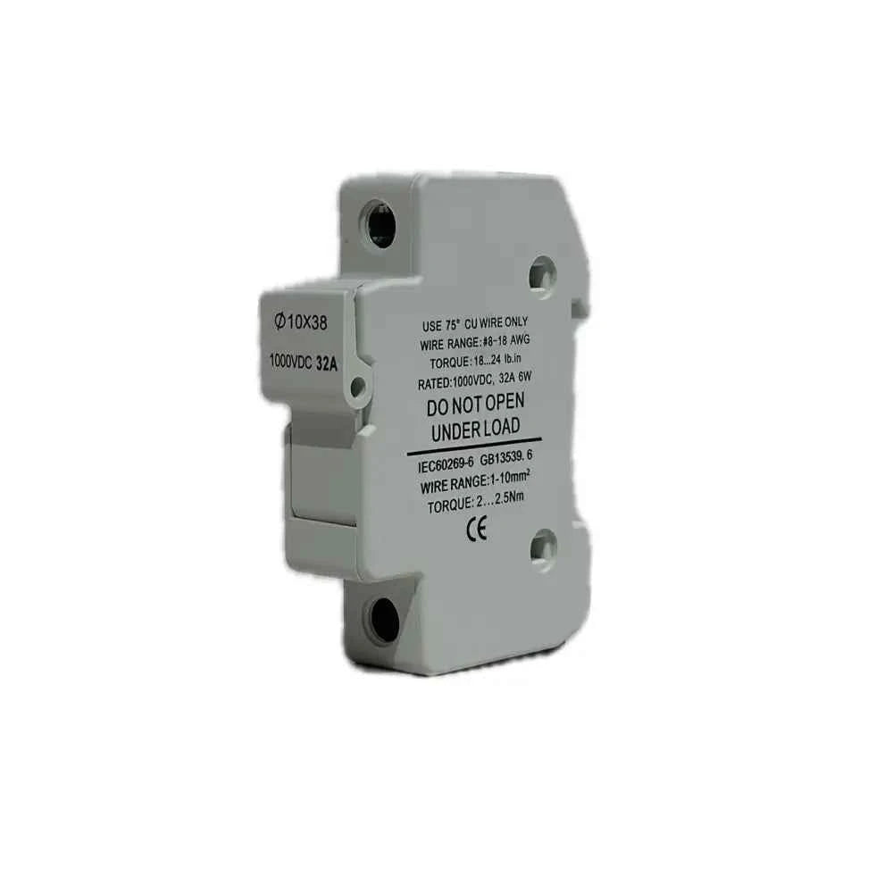 Porta Fusible Solar gPV 1000Vcc (Fusible No Incluido)