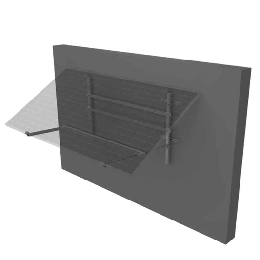 Kit para Montaje de Panel Solar en Muro de Concreto – Inclinación 30-59°