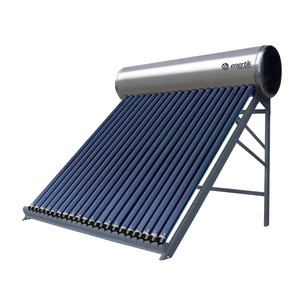 Termo Solar Presurizado Heat Pipe de Acero Inoxidable Premium 250L