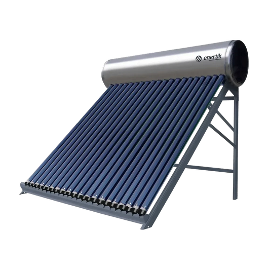 Termo Solar Presurizado Heat Pipe de Acero Inoxidable Premium 250L