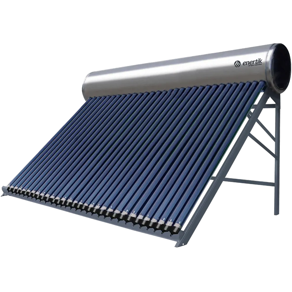 Termo Solar Presurizado Heat Pipe de Acero Inoxidable Premium 300L