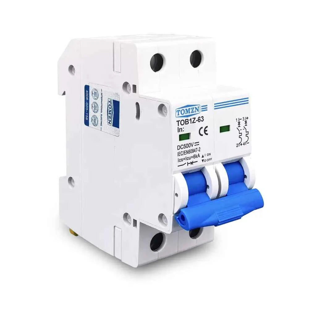 Interruptor Termomagnetico de Corriente Continua 500Vcc – 2P 32A